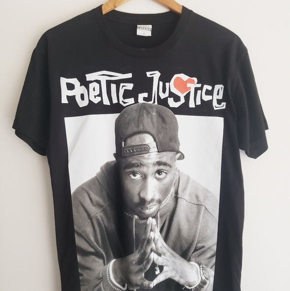 Tops - Poetic Justice Tupac Tee